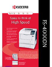 kyocera ecosys fs 4000dn kyocera ecosys fs 4000dn