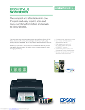 Epson Printer Manuals |