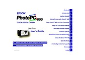 Epson PhotoPC 600 User Manual