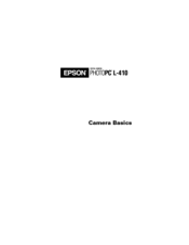 Epson PhotoPC L-410 User Manual