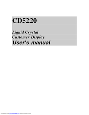 Epson CD5220 User Manual