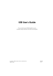 Epson USB User Manual