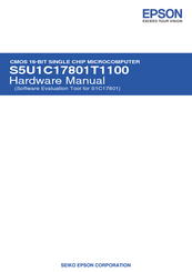 Epson S5U1C17801T1100 Hardware Manual