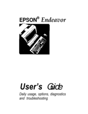 Epson Endeavor User Manual