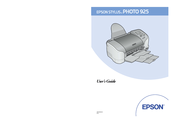 Epson Stylus Photo 925 User Manual