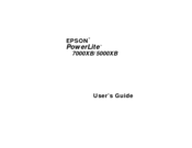 Epson 5000XB - PowerLite SVGA LCD Projector User Manual
