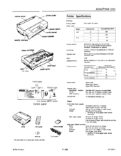 Epson ActionPrinter 2250 Manual