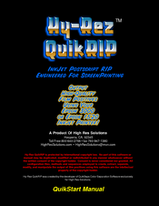 Hy-Rez 3000 Manual