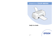 Epson Stylus Color 480SXU Daily Use Manual