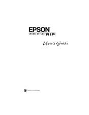 Epson PowerLite 7500 User Manual