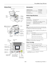 Epson C11C660001 - PictureMate Snap PM 240 Color Inkjet Printer Printing Manual