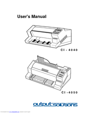 Epson CI-4050 User Manual