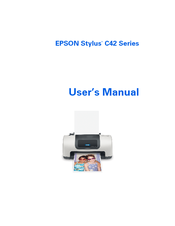 Epson Stylus C42UX User Manual