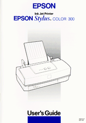 Epson Stylus Color 300 User Manual