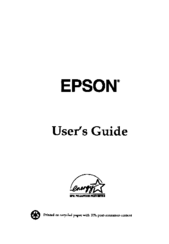 Epson Printer User Manual