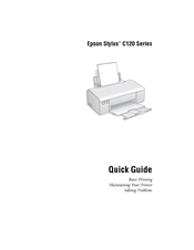 epson stylus c120 ink levels