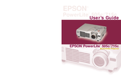 Epson EMP505 - EMP 505 SVGA LCD Projector User Manual
