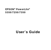 Epson PowerLite 73550 User Manual
