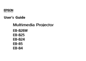 Epson EB-826W User Manual