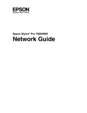 Epson EMP 7900 Network Manual