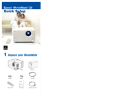 Epson V11H181020SC - MovieMate 25 WVGA LCD Projector Quick Setup Manual
