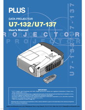 PLUS Vision U7-132h User Manual