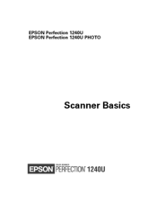 Epson Series
Perfection 1240U Series User Manual