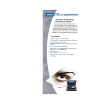 Epson Perfection 3200 Pro Brochure & Specs