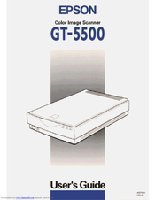 Epson GT-5500 User Manual