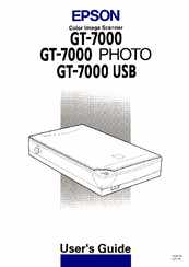 Epson GT-7000 USB User Manual