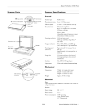 Epson B11B184051 - Perfection V100 PHOTO Product Information Manual