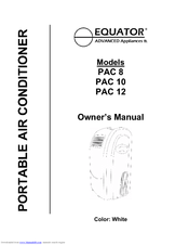Equator PAC 10 Owner's Manual