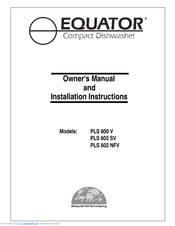 Equator PLS 600 V Owners And Installation Manual