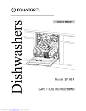 Equator SF 924 Owner's Manual