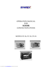 Equipex SODIR FC-26 Operation Manual
