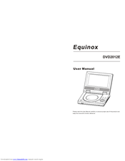 Equinox Systems DVD2012E User Manual