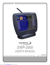 Escient EWP-2000 User Manual