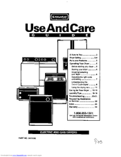 Estate 3401085 Use And Care Manual