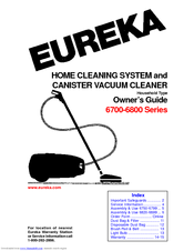 Eureka 6877 Series Owner's Manual