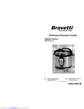 Euro-Pro Bravetti Platinum Pro PC107H Owner's Manual