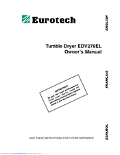 Eurotech EDV278EL Owner's Manual