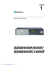 EverFocus EDSR 400F Instruction Manual