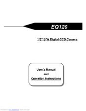 EverFocus EQ120 User's Manual And Operation Instructions