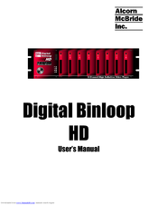 Alcorn Mcbride Digital Binloop HD User Manual