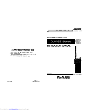 Alinco DJ-162 Series Instruction Manual