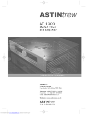 Astin Trew AT1000 Operation Manual
