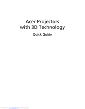 Acer P1276 Series Quick Manual