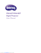 BenQ MX618ST User Manual