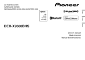 Pioneer DEH-X9500BHS Owner's Manual