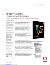 Adobe Technical Communication Suite 4 Manual